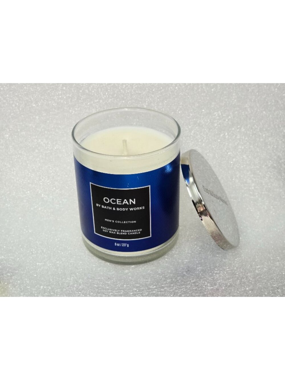Ocean Mens Collection Soy Blend Candle 8 Oz By Bath & Body Works